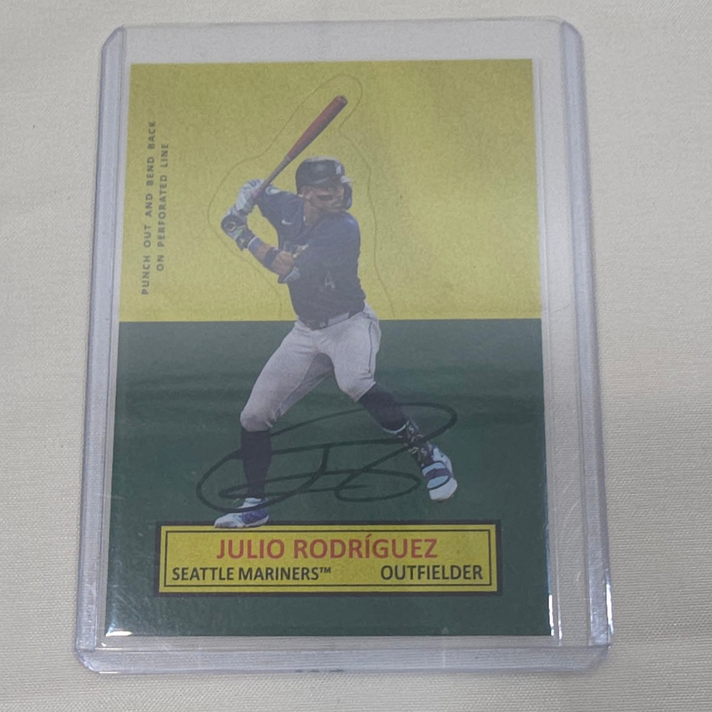 Julio Rodriguez 2024 Topps Series 1 1964 Topps Stand-Up Seattle Mariners 64SU-24